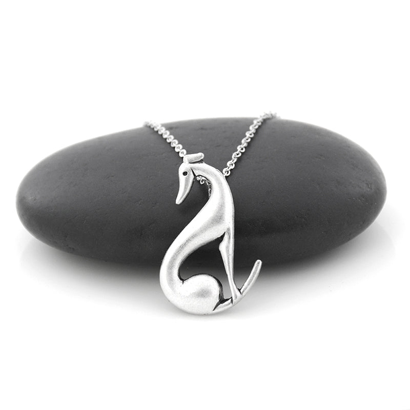 Vintage Italian Greyhound Charm Pendant