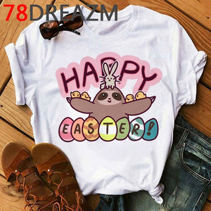 Funny Animal Sloth T Shirt Women Summer