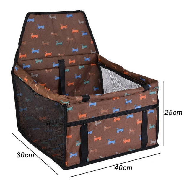 Anygifts4pets Foldable Dog Car Seat Cover