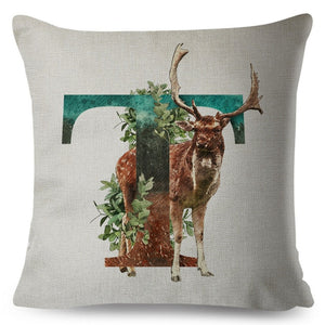 Beautiful Alphabet Pillow Animals