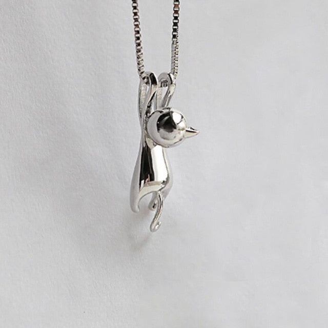 Cute Cat Pendant Necklace