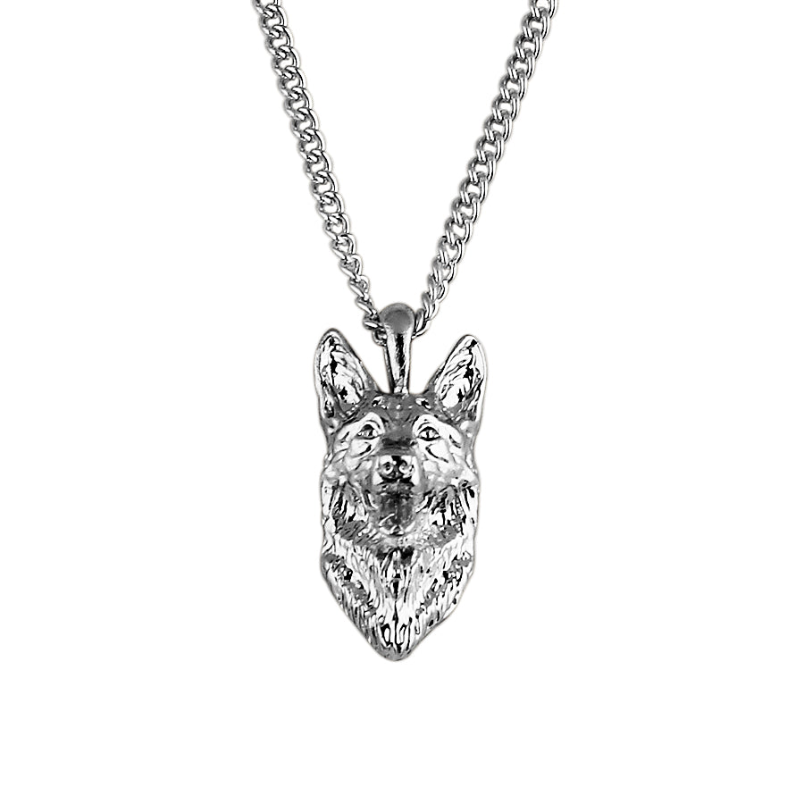 Anygifts4pets German shepherd necklace dog pendant