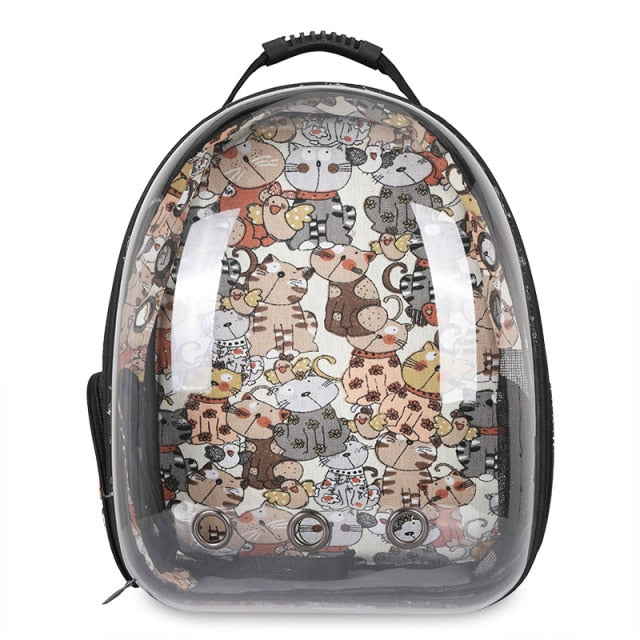 Cat Shoulder Breathable Backpack