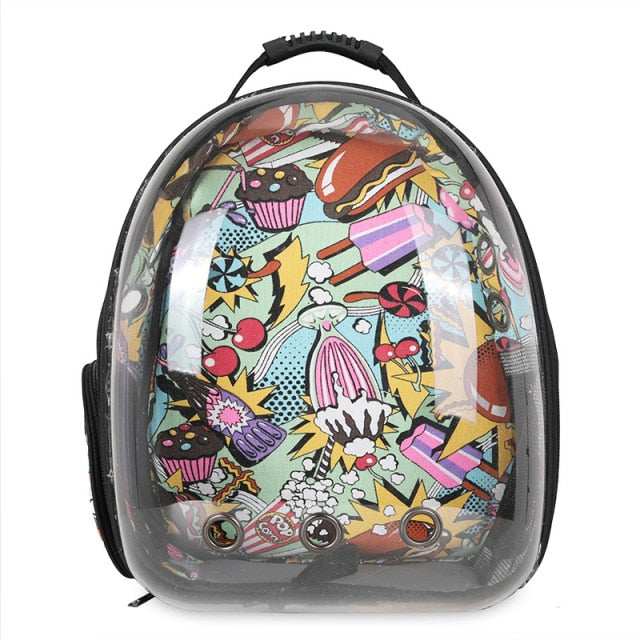 Cat Shoulder Breathable Backpack